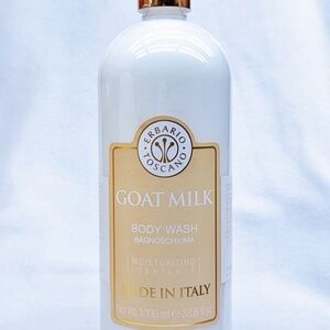 Goat Milk Body Wash Bagnoschiuma, 33.8 fl oz: